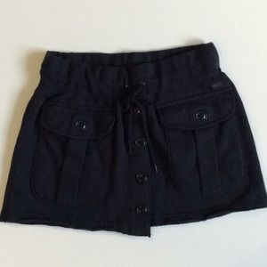 Ralph Lauren denim supply fleece mini skirt